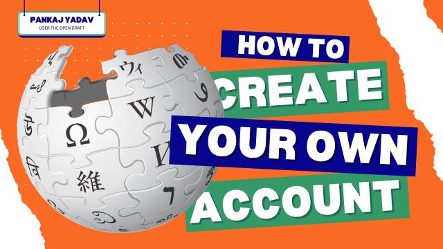 Creating a Wikimedia Account